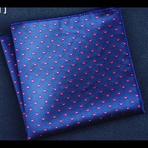 Blue Pocket square